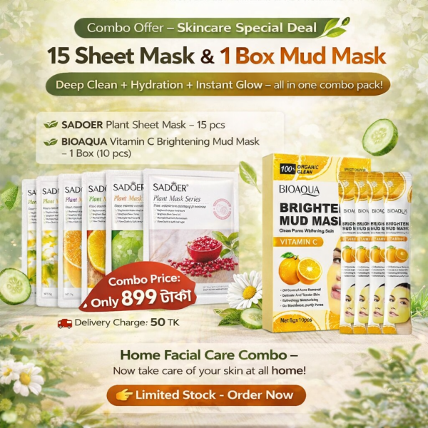 15 Piss Shit Mask & 1 Box (10piss) Mud Mask Combo